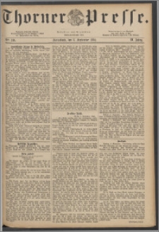 Thorner Presse 1884, Jg. II, Nro. 210