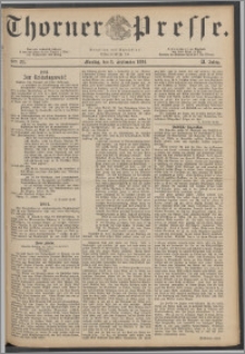 Thorner Presse 1884, Jg. II, Nro. 211
