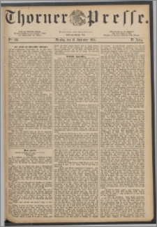 Thorner Presse 1884, Jg. II, Nro. 218