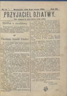 Przyjaciel Dziatwy : pismo poświęcone dla naszej kochanej dziatwy polskiej 1906.02.08 nr 6