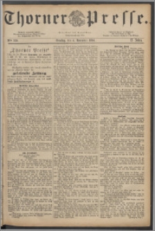 Thorner Presse 1884, Jg. II, Nro. 259