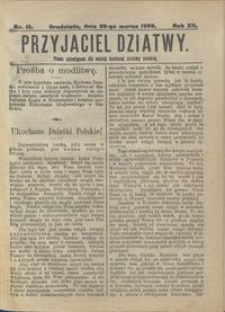 Przyjaciel Dziatwy : pismo poświęcone dla naszej kochanej dziatwy polskiej 1906.03.29 nr 13