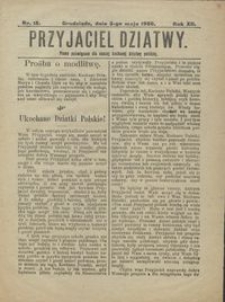 Przyjaciel Dziatwy : pismo poświęcone dla naszej kochanej dziatwy polskiej 1906.05.03 nr 18