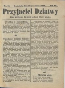 Przyjaciel Dziatwy : pismo poświęcone dla naszej kochanej dziatwy polskiej 1906.06.21 nr 25