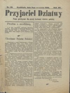 Przyjaciel Dziatwy : pismo poświęcone dla naszej kochanej dziatwy polskiej 1906.09.06 nr 36