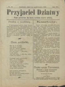 Przyjaciel Dziatwy : pismo poświęcone dla naszej kochanej dziatwy polskiej 1909.10.05 nr 40