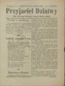 Przyjaciel Dziatwy : pismo poświęcone dla naszej kochanej dziatwy polskiej 1909.11.09 nr 45