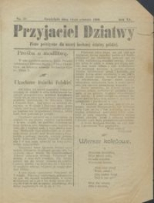 Przyjaciel Dziatwy : pismo poświęcone dla naszej kochanej dziatwy polskiej 1909.12.14 nr 50