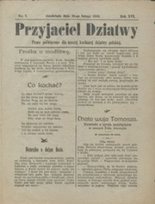 Przyjaciel Dziatwy : pismo poświęcone dla naszej kochanej dziatwy polskiej 1910.02.15 nr 7