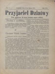 Przyjaciel Dziatwy : pismo poświęcone dla naszej kochanej dziatwy polskiej 1910.02.22 nr 8