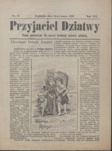 Przyjaciel Dziatwy : pismo poświęcone dla naszej kochanej dziatwy polskiej 1910.03.24 nr 12