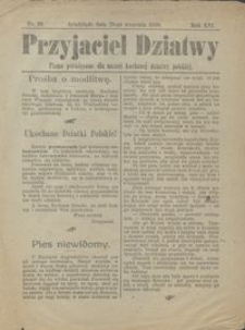 Przyjaciel Dziatwy : pismo poświęcone dla naszej kochanej dziatwy polskiej 1910.09.29 nr 39