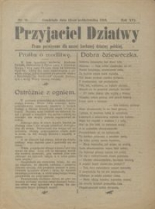 Przyjaciel Dziatwy : pismo poświęcone dla naszej kochanej dziatwy polskiej 1910.10.13 nr 41
