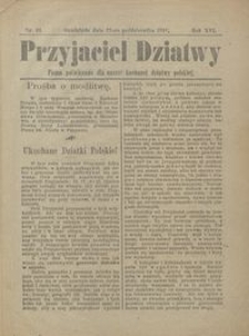 Przyjaciel Dziatwy : pismo poświęcone dla naszej kochanej dziatwy polskiej 1910.10.27 nr 43