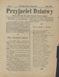 Przyjaciel Dziatwy : pismo poświęcone dla naszej kochanej dziatwy polskiej 1911.02.02 nr 5