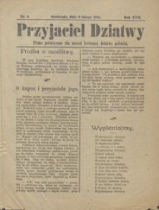 Przyjaciel Dziatwy : pismo poświęcone dla naszej kochanej dziatwy polskiej 1911.02.09 nr 6