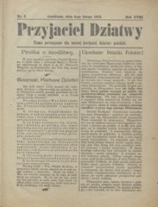 Przyjaciel Dziatwy : pismo poświęcone dla naszej kochanej dziatwy polskiej 1912.02.06 nr 6