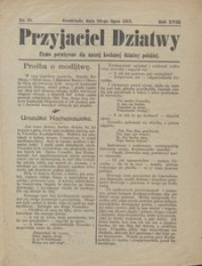 Przyjaciel Dziatwy : pismo poświęcone dla naszej kochanej dziatwy polskiej 1912.07.30 nr 31