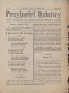 Przyjaciel Dziatwy : pismo poświęcone dla naszej kochanej dziatwy polskiej 1915.05.18 nr 20