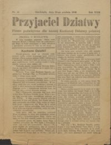 Przyjaciel Dziatwy : pismo poświęcone dla naszej kochanej dziatwy polskiej 1916.12.30 nr 43