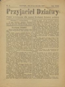 Przyjaciel Dziatwy : pismo poświęcone dla naszej kochanej dziatwy polskiej 1917.01.21 nr 3