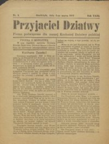 Przyjaciel Dziatwy : pismo poświęcone dla naszej kochanej dziatwy polskiej 1917.03.03 nr 9