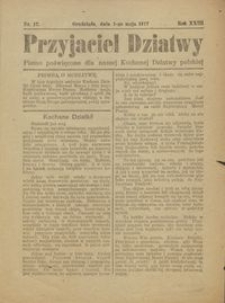 Przyjaciel Dziatwy : pismo poświęcone dla naszej kochanej dziatwy polskiej 1917.05.01 nr 17