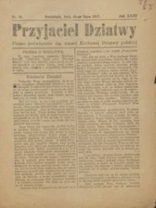 Przyjaciel Dziatwy : pismo poświęcone dla naszej kochanej dziatwy polskiej 1917.07.24 nr 27