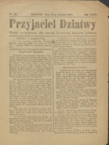 Przyjaciel Dziatwy : pismo poświęcone dla naszej kochanej dziatwy polskiej 1917.08.14 nr 30
