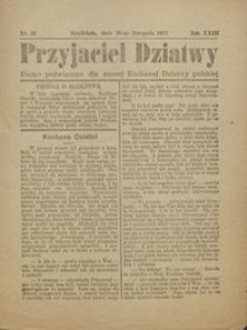 Przyjaciel Dziatwy : pismo poświęcone dla naszej kochanej dziatwy polskiej 1917.11.20 nr 43