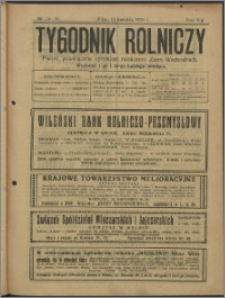 Tygodnik Rolniczy 1924, R. 8 nr 15/16