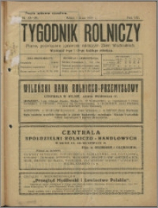 Tygodnik Rolniczy 1924, R. 8 nr 25/28