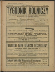 Tygodnik Rolniczy 1924, R. 8 nr 29/30