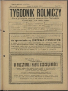 Tygodnik Rolniczy 1924, R. 8 nr 31/32