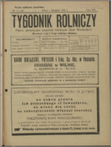 Tygodnik Rolniczy 1924, R. 8 nr 41/42