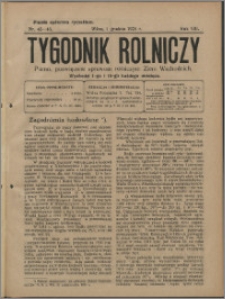 Tygodnik Rolniczy 1924, R. 8 nr 45/46