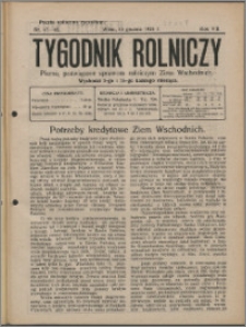 Tygodnik Rolniczy 1924, R. 8 nr 47/48