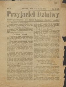 Przyjaciel Dziatwy : pismo poświęcone dla naszej kochanej dziatwy polskiej 1918.03.16 nr 9