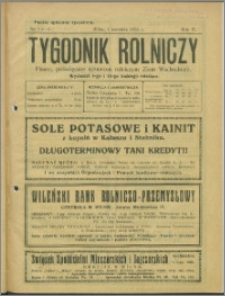 Tygodnik Rolniczy 1925, R. 9 nr 13/14