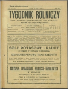 Tygodnik Rolniczy 1925, R. 9 nr 27/28
