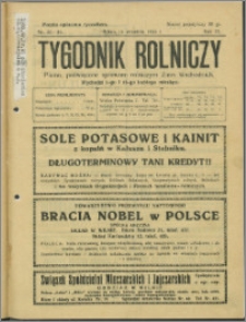 Tygodnik Rolniczy 1925, R. 9 nr 35/36