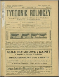 Tygodnik Rolniczy 1925, R. 9 nr 37/38