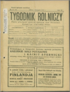 Tygodnik Rolniczy 1925, R. 9 nr 41/42