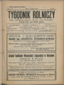 Tygodnik Rolniczy 1926, R. 10 nr 5/6