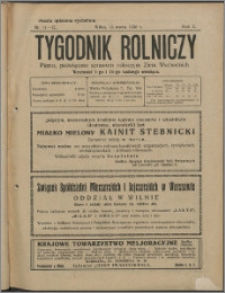 Tygodnik Rolniczy 1926, R. 10 nr 11/12