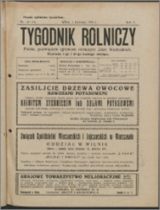 Tygodnik Rolniczy 1926, R. 10 nr 13/14