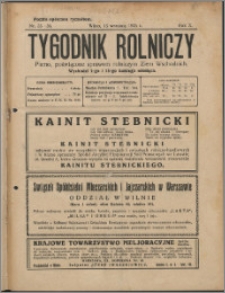 Tygodnik Rolniczy 1926, R. 10 nr 35/36