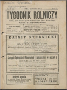 Tygodnik Rolniczy 1926, R. 10 nr 37/38