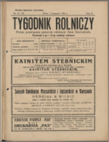Tygodnik Rolniczy 1926, R. 10 nr 41/42