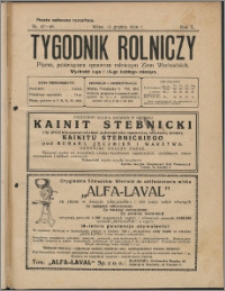 Tygodnik Rolniczy 1926, R. 10 nr 47/48